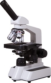 Монокулярен микроскоп Bresser Erudit DLX - С увеличение 40 - 600x и аксесоари