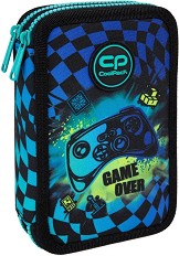 Несесер с ученически пособия Jumper 2 - Cool Pack - С 2 отделения от серията Game Over — F066964