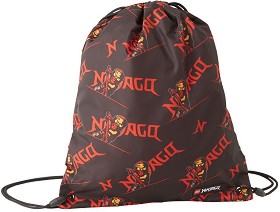 Спортна торба Red - LEGO Wear - От серията LEGO Ninjago — 10034-2302
