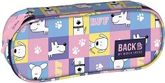 Овален ученически несесер BackUp A 11 - С 1 отделение от серията BFF Dogs — 709494