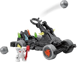 Фигурка на същество с катапулт Schleich - С аксесоари от серията Eldrador — 42618
