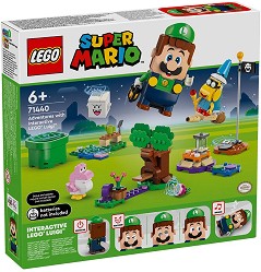 LEGO Super Mario - Приключения с интерактивна фигура Луиджи - Детски конструктор — 71440