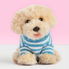 Плюшено кученце Лабрадуделът Драскулка - Studio Pets - С височина 23 cm — 6223