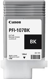 Пигментно мастило Canon PFI-107 Black - 130 ml