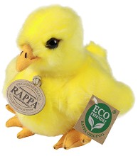 Еко плюшено пиленце - Rappa - С височина 14 cm — 208858