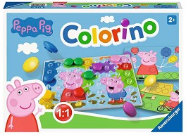 Създай сам мозайка Colorino - Ravensburger - На тема Прасето Пепа — 20892