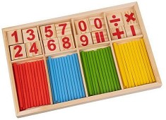Дървена математическа игра - Iso Trade — KRU22447