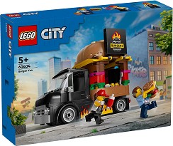 LEGO City - Камион за хамбургери - Детски конструктор — 60404