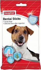 Дентални пръчици за кучета Beaphar Dental Sticks Small - Опаковка от 7 броя, за малки породи