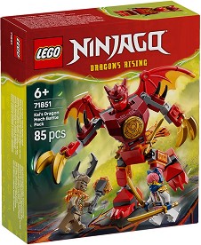 LEGO Ninjago - Драконов робот на Кай - Детски конструктор — 71851