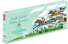 Не се сърди човече - Конна надпревара - Детска класическа игра — Djeco DJ05238