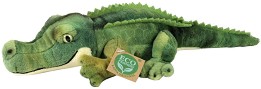 Еко плюшен крокодил - Rappa - С дължина 34 cm — 946538