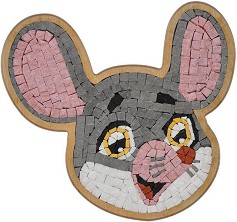 Каменна мозайка Мишок - Neptune Mosaic - С размери 22 х 23.5 cm