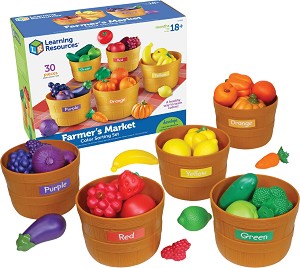Фермерски пазар Learning Resources - 30 части