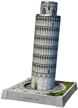 Наклонената кула в Пиза със светлини - 3D пъзел от 216 части — Ravensburger 12008028