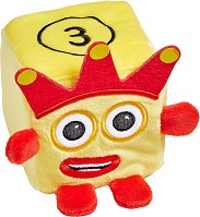 Плюшена играчка Numberblocks Three - От серията Blocklets — Learning Resources