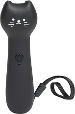 Презареждащ се лазер за котки Kiko Pounce & Play Laser - 9,75 × 3 × 2,25 см