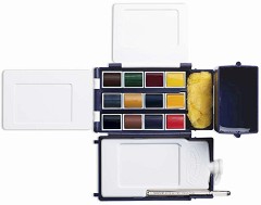 Акварелни бои Winsor & Newton - 17 части от серията Professional