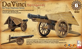 Полево оръдие - Da Vinci Spingarde - Сглобяем модел — Academy 18142