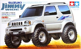 Джип - Suzuki Jimny Wide - Сглобяем модел с мотор — Tamiya 19022
