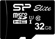 Micro SDHC   32 GB Silicon Power Elite - Class 10, U1  SD  - 