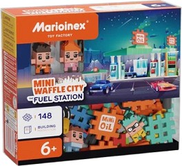 Вафлен конструктор Бензиностанция - Mario Inex - На тема Mini Waffle City — 906 996