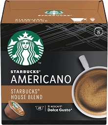   STARBUCKS Americano House Blend -  12  36  ,   by NESCAFE Dolce Gusto - 