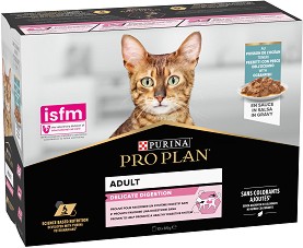 Паучове за котки с чувствително храносмилане Purina Pro Plan Delicate Digestion - 10 × 85 г, с океанска риба, в зряла възраст