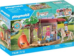 Playmobil Horses of Waterfall - Конен фенклуб — 71638