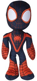 Плюшена мека кукла Майлс Моралес - Simba - Със светещи в тъмното очи на тема Spiderman — 6315875812X12