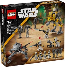 LEGO Star Wars - Боен пакет с клонинги-щурмоваци от 327-ми звезден легион - Детски конструктор — 75431