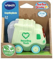 Интерактивна играчка Камион за рециклиране - Vtech - Със звук и светлина, от серията Toot-Toot Drivers