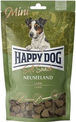 Лакомства за кучета с чувствително храносмилане Happy Dog Mini New Zealand - 100 г, с агнешко, от серията Soft Snack, в зряла възраст, до 10 кг