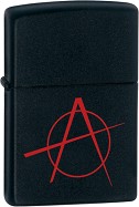 Ветроустойчива запалка Zippo Anarchy Symbol