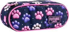 Овален ученически несесер BackUp - С 1 отделение от серията Paws — 712401
