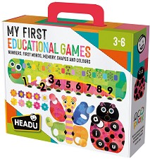 Моите първи образователни игри - Headu - По метода на Монтесори — 57564