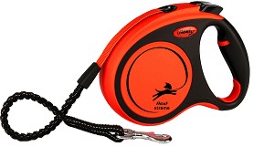 Автоматичен повод с еластична лента Flexi Xtreme M - 5 м, за кучета до 35 кг