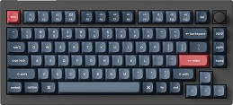    Keychron V1 Max - 75%, Bluetooth, USB-C, ANSI Layout, RGB, Gateron Jupiter Banana - 