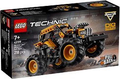 LEGO Technic - Monster Jam Digatron с издърпване - Детски конструктор — 42199