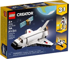 LEGO Creator - Космическа совалка 3 в 1 - Детски конструктор — 31134