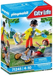 Playmobil City Life - Парамедик с пациент — 71245