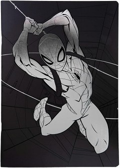 Тетрадка с широки редове Spider-man - Формат A4 с 60 листа от серията Disney 100