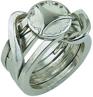 Ring II - 3D метален пъзел — Hanayama 515086