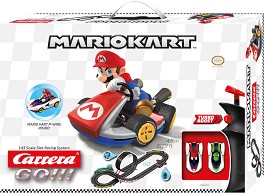 Писта за колички с дистанционни Mario Kart - Carrera - С 2 колички със светлини на тема Супер Марио — 20062532