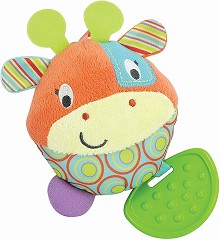 Плюшена дрънкалка Крава Little Pals - WinFun - От серията Little Pals — 107