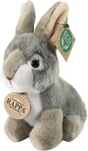 Еко плюшено зайче - Rappa - С височина 16 cm — 252080