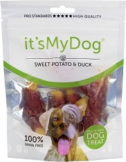Лакомства за кучета its My Dog - 85 г, с патешко и сладък картоф