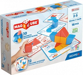 Магнитен конструктор Geomag - Форми и карти - От 22 части