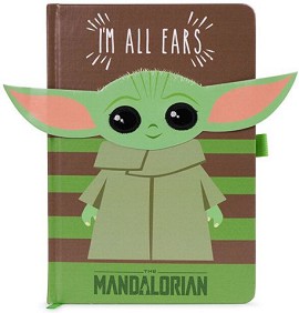 Тефтер The Mandalorian I'm All Ears - A5, с широки редове