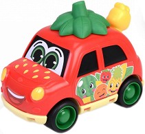 Детска кола Ягода Fruit Friends - Dickie - Със звук от серията ABC — 204112009